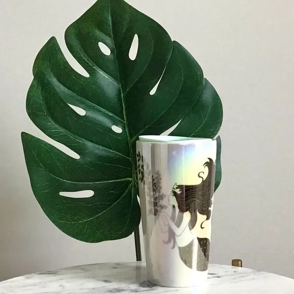 STARBUCKS Iridescent Mermaid Tumbler Rare New With Tag RARE - Picture 4 of 11